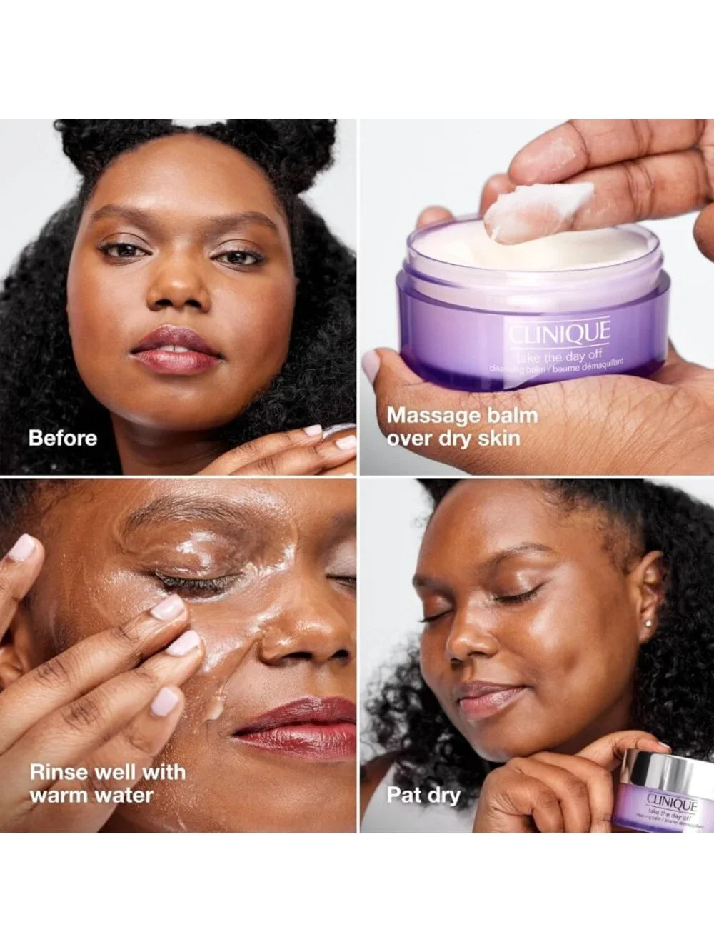 Gentle Cleansing Balm Makeup Remover | Dissolves Face & Eye Makeup | All Skin